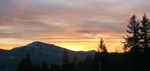 Sunrise in Idaho